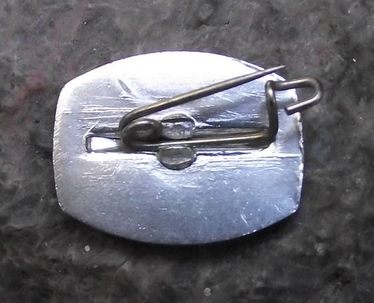Vintage VEB Traktorenwerk Schonebeck DDR GDR Tractor Company Farming Pin Badge - Badgecrazy