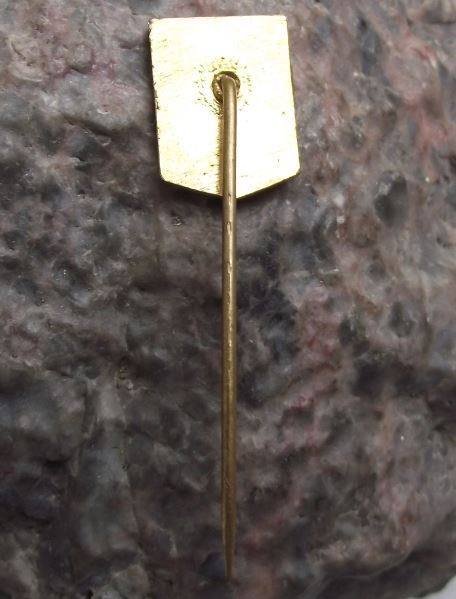 Antique Bilina Bilin Town Official Heraldic Crest Tourist Souvenier Pin Badge - Badgecrazy