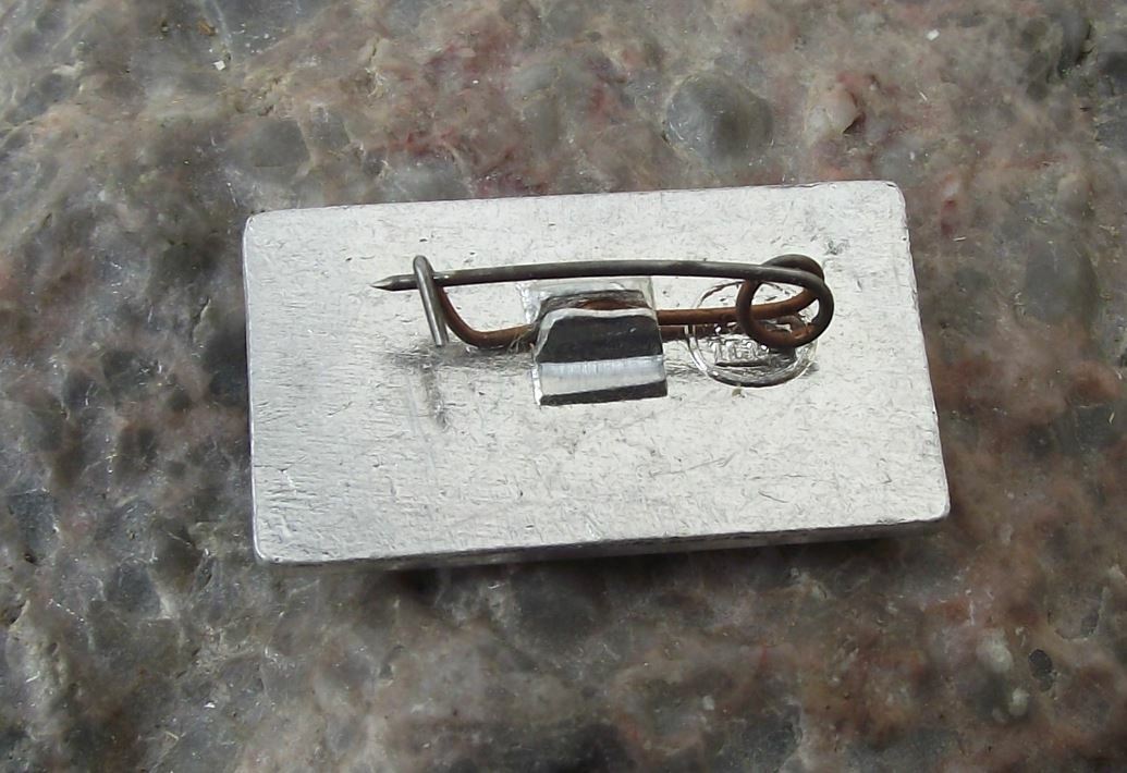 Vintage ВЛ60 Н6О НЭВЭ H3B3 Soviet Union Train Engine Russian Railway Pin Badge