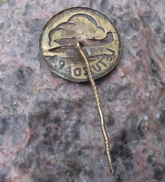 1940s Tally Ho Slogan WW2 Fighter Aircraft Czechoslovakia Pin Badge - Badgecrazy
