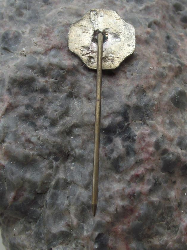 Vintage Wild Hare Rabbit Head Hunt Hunters Czech CSMS CMS Hunting Pin Badge