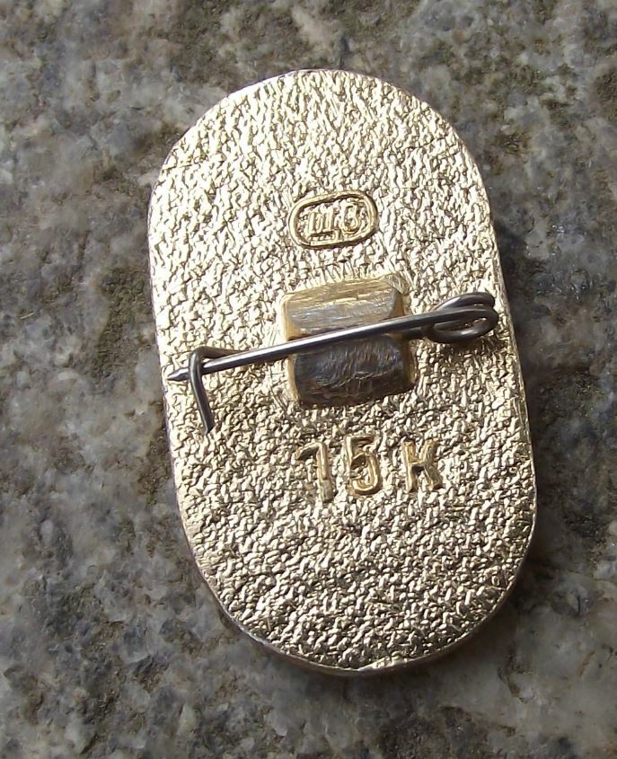 1980 Moscow Olympiada XXII Games Summer Olympic Torch Eternal Flame Pin Badge