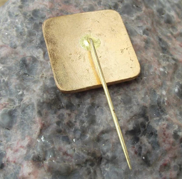 1980 Prague Metro Line C Phase II Extension Underground Railway Train Pin Badge