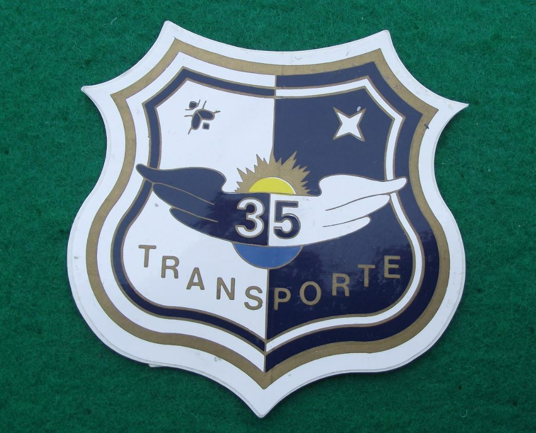 Spain Spanish 35 Transporte Transport Wing Squadron Aircraft Sticker Decal - Badgecrazy