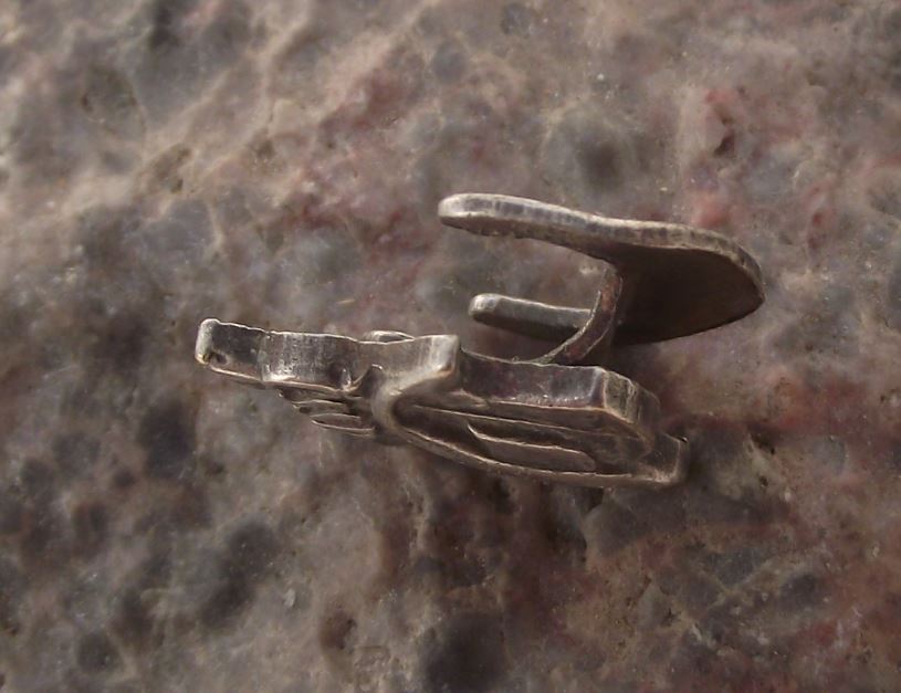 Antique CSRS Czech Fishing Association Members Formal Button hole Pin Badge - Badgecrazy