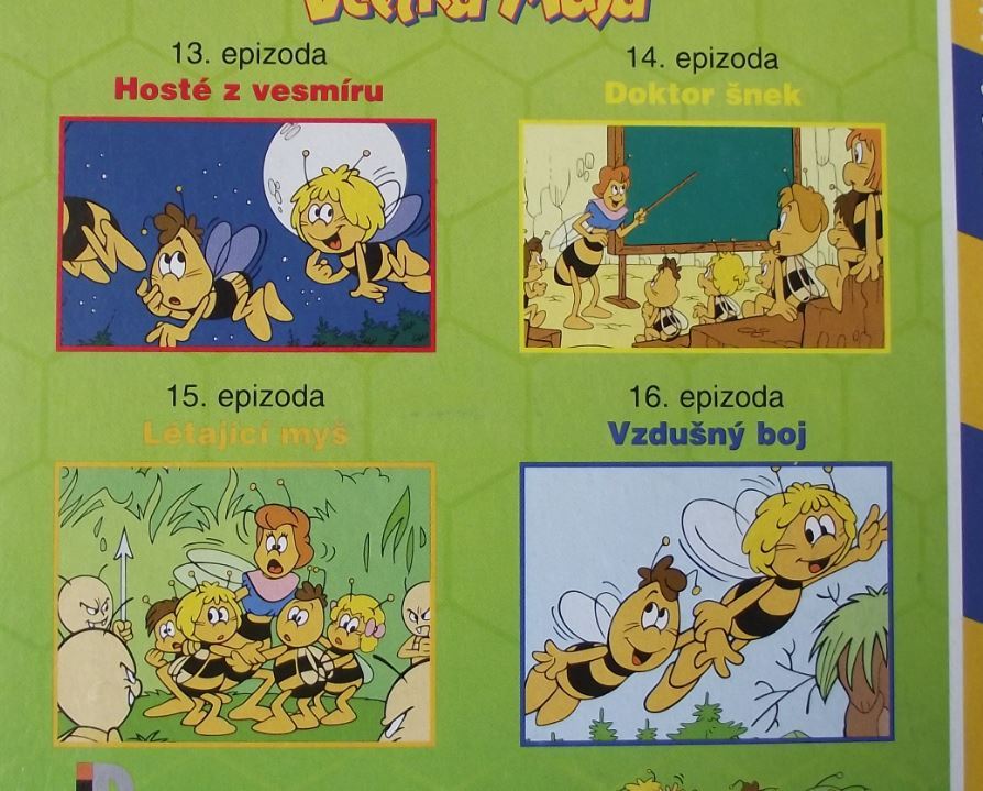 1975 Original & Best Animated Cartoon Vcelka Beine Maja Maya the Bee Episode 4 - Badgecrazy