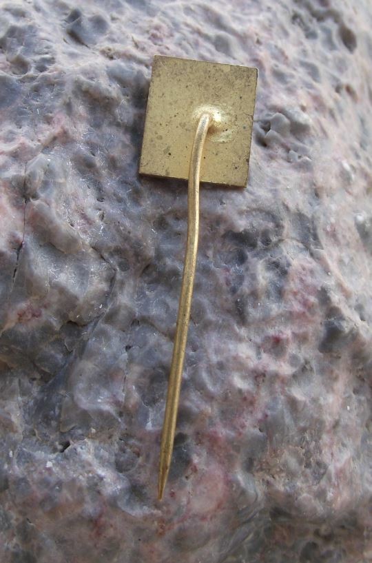Vintage ESSO Chemicals Petrol Oil Company Advertising Pin Badge - Badgecrazy