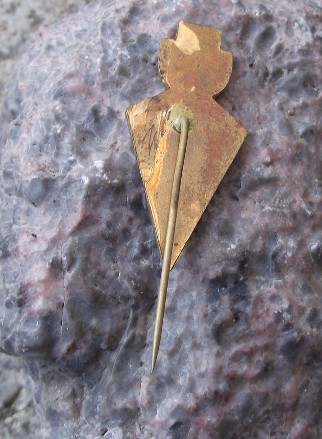1951 Czech Military Parachuting Army Parachute Parachutist Kezmarok Pin Badge