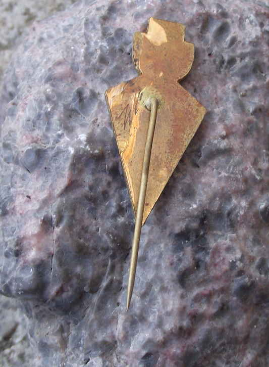 1951 Czech Military Parachuting Army Parachute Parachutist Kezmarok Pin Badge - Badgecrazy
