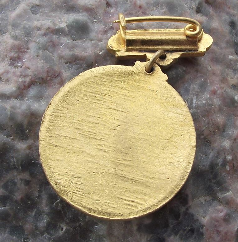 Antique Moscow Soviet Union Russia Kremlin Red Square Spasskaya Tower Pin Badge - Badgecrazy