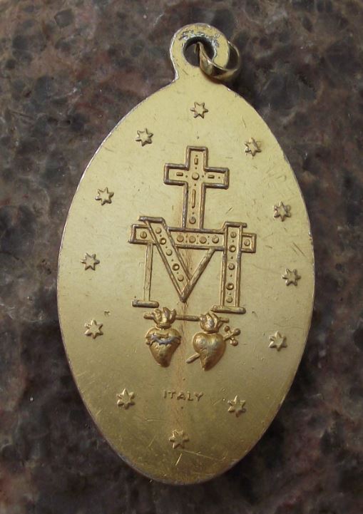 Mary Without Sin Pray for us who have Recourse to Thee Necklace Bracelet Charm - Badgecrazy