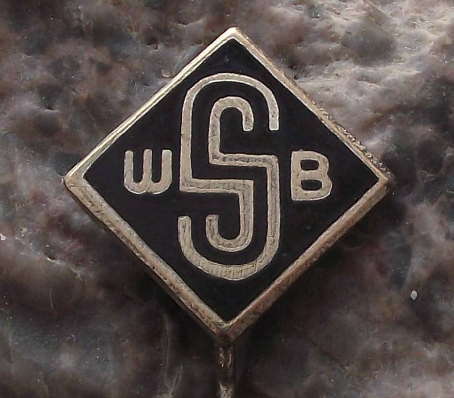 Vintage WSB WSSB Werk fur Signal Sicherungstechnik DDR GDR Germany Pin Badge