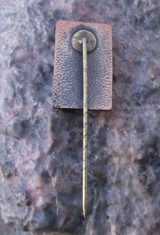 1975 Baden Shooting German Defence Association Club Champion Bronze Pin Badge - Badgecrazy