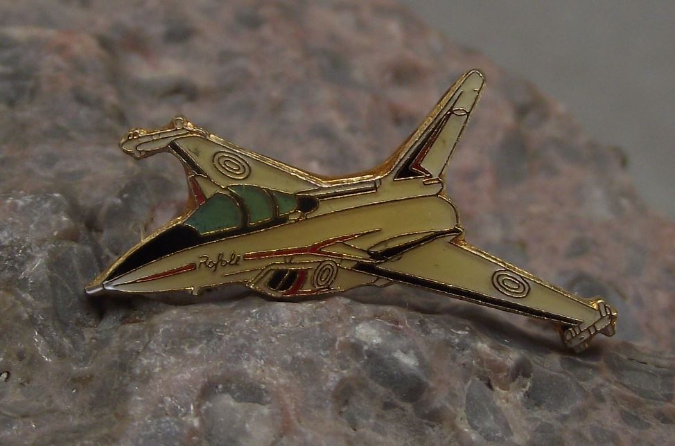 Dassault Rafale French Canard Wing Multi Role Jet Fighter Tie Pin Badge - Badgecrazy