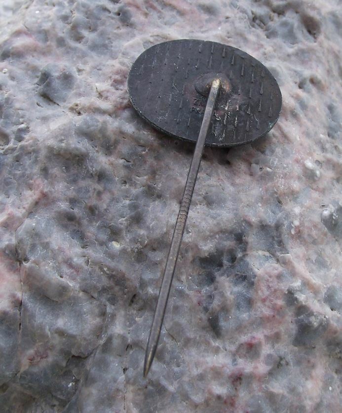 1974 Hunting Dog Breeders Show Prague Memorial MKP Podhajsky Hunter Pin Badge - Badgecrazy