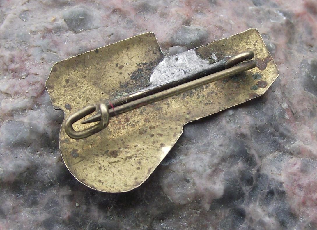 1937 Soviet Union 15th Anniversary of USSR Russia Hammer Sickle Symbol Pin Badge