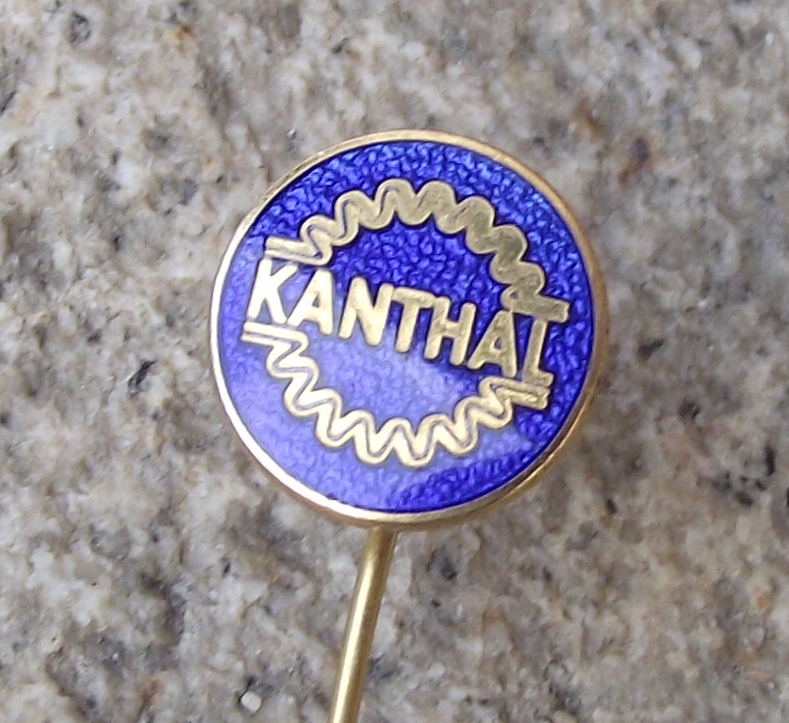 Kanthal Industrial Heating Elements Technology Resistance Materials Pin Badge - Badgecrazy