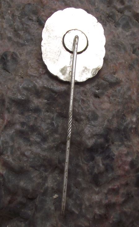 Niedersachsen German Air Rifle Gun Shooting Federation Silver Award Pin Badge - Badgecrazy