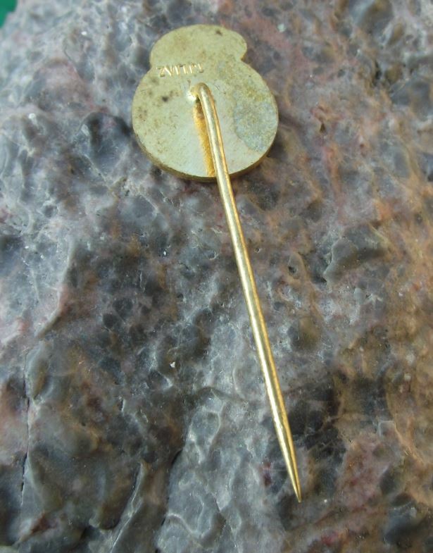 Antique Pivovar Litovel Czech Honey Bee Logo Brewery Beer Lager Pin Badge - Badgecrazy