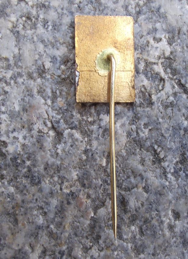 Antique 1960's Prague Zoo Rare Breed Przewalski's Wild Horse Souvenier Pin Badge - Badgecrazy