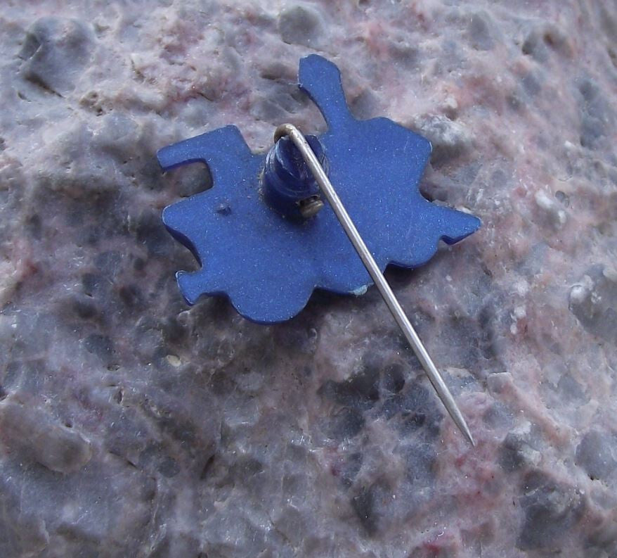 Vintage Steam Engine Locomotive Railway Train Pin Badge - Badgecrazy