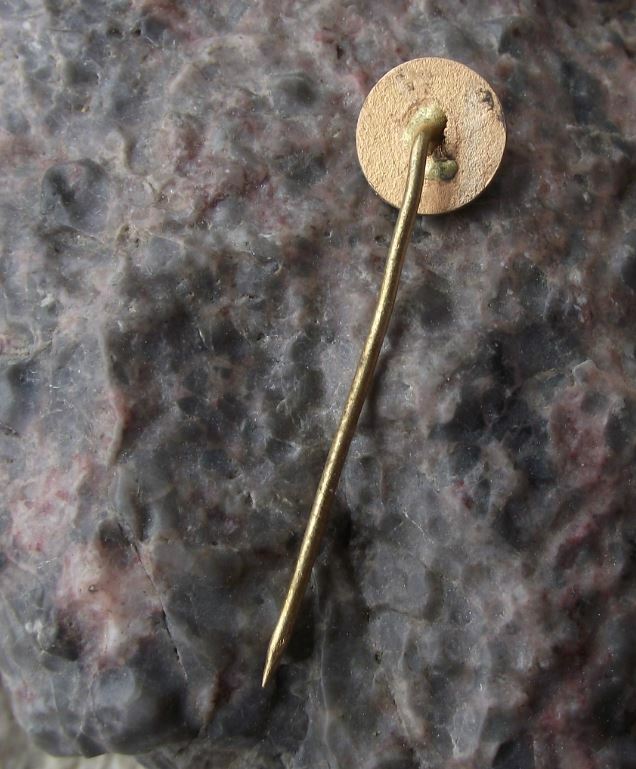 Antique CZ Weapons Pistols Rifles Gun Factory of Czechoslovakia Brown Pin Badge - Badgecrazy
