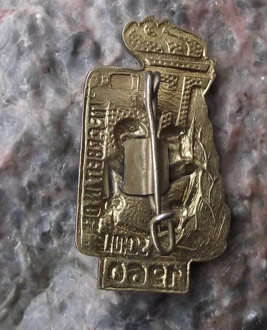 1960 Thalmann Pioneer Gute Arbeit Schule Good School Work Award DDR Pin Badge - Badgecrazy
