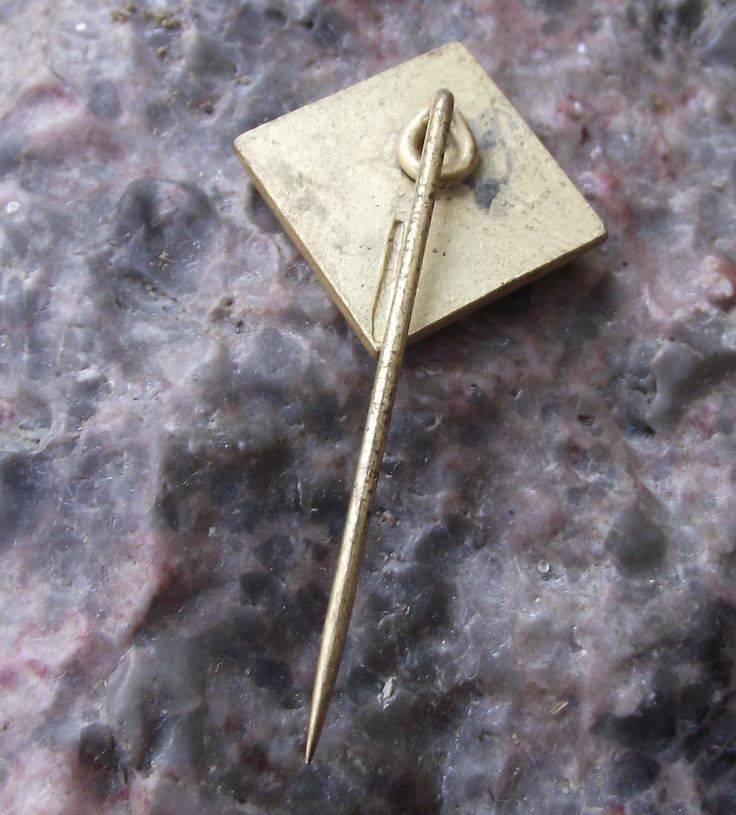 Antique East German Association Gardeners Animal Breeders VKSK Germany Pin Badge - Badgecrazy