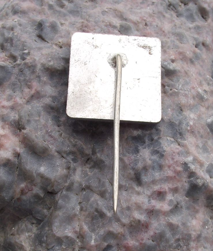 1978 CSPO Czechoslovakia Fire Service 5th Conference Meeting Prague Pin Badge - Badgecrazy