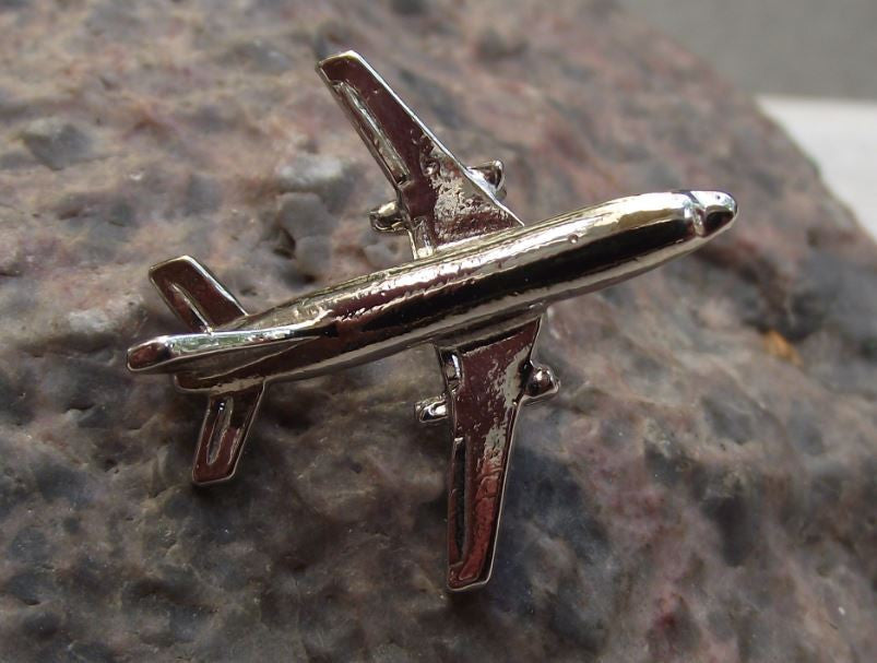 Airbus A320 Series A319 Passenger Aircraft Airliner Czech AirforceTie Pin Badge - Badgecrazy