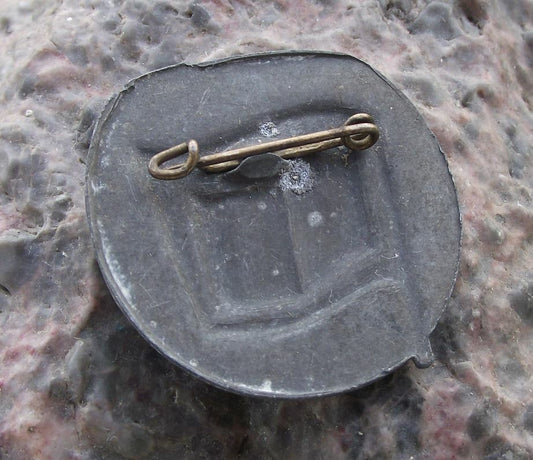 1949 CSM Czechoslovakian Youth Organisation School Competition Award Pin Badge - Badgecrazy