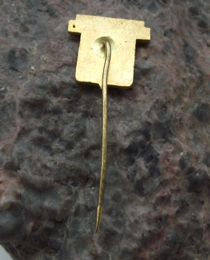 Antique Vratislavice nad Nisou Czech Town Coat of Arms Heraldic Crest Pin Badge - Badgecrazy