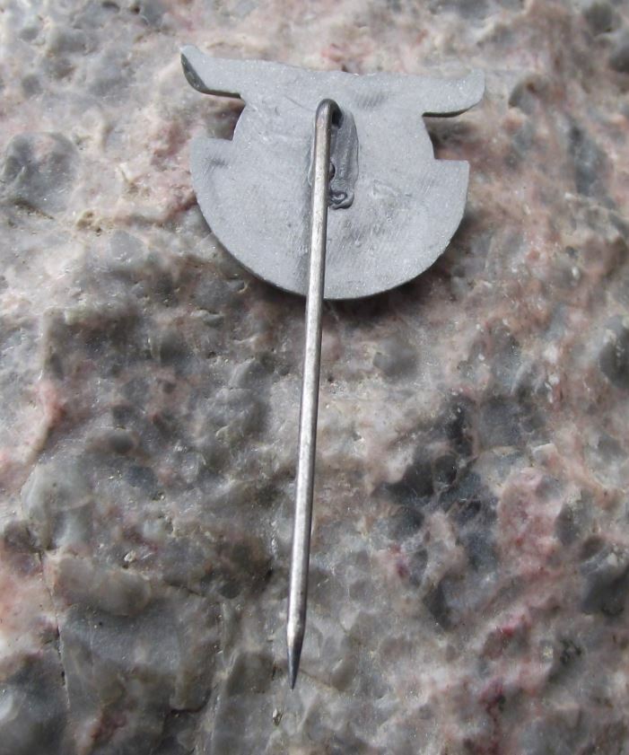 1945 Czechoslovakia Aircraft Pilot Wings on Czech Roundel Aviation Pin Badge