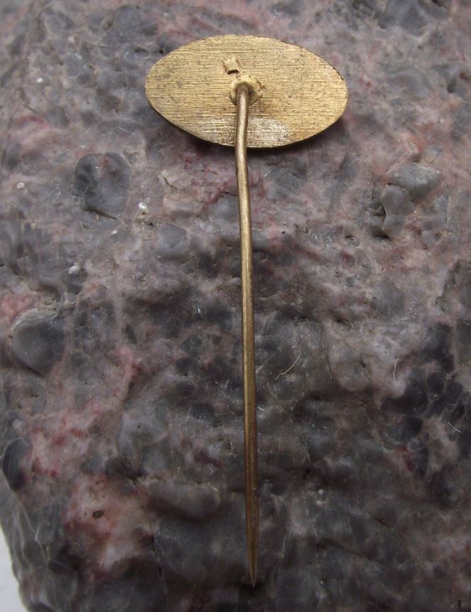 Antique Budvar Czech Budweiser Brewery Pivovar Lager Beer Pin Badge Red - Badgecrazy