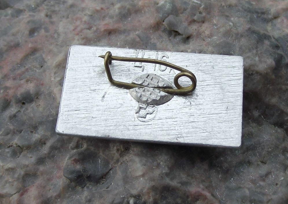 Antique Dnieper Boat Cruise Russian River Soviet Union Ship Tourist Pin Badge - Badgecrazy