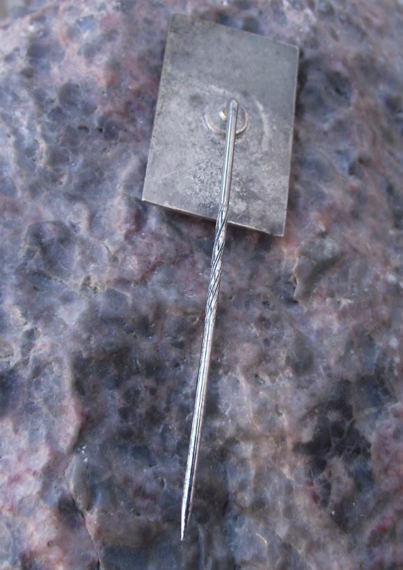 1981 Baden Shooting German Defence Association Club Champion Silver Pin Badge - Badgecrazy