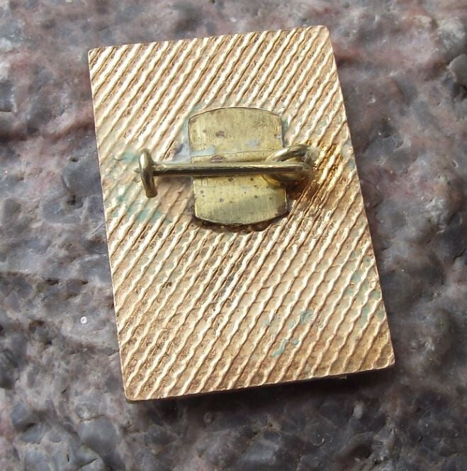 Vintage Soviet Ministry of Transport Technology Communications Pin Badge - Badgecrazy