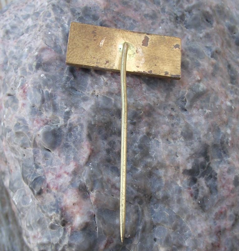 1967 National Czech Agricultural Ploughing Competition Exhibition Cup Pin Badge - Badgecrazy