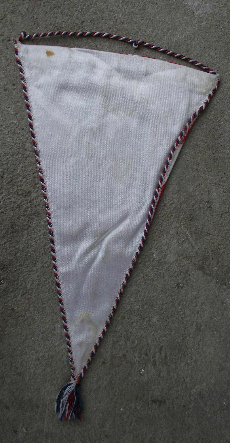 1968 Slavoj Victoria Zizkov Prague Soccer Football 65th Anniversary Pennant Flag - Badgecrazy