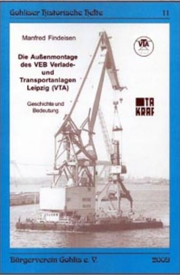 Vintage VTA VEB Verlade Transportanlagenbau Leipzig Lifting Cranes DDR Pin Badge