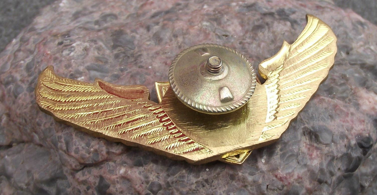 Soviet Union Military Army Parachute Regiment Parachutist Bat Motif Pin Badge - Badgecrazy
