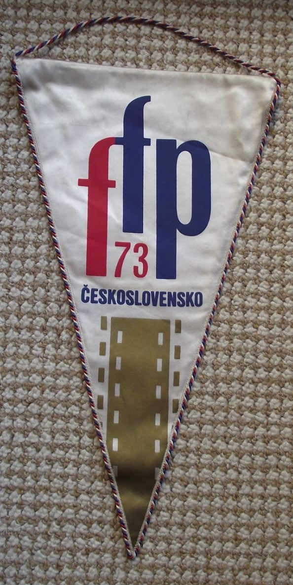 1973 Film Movie Workers Employees & Technichians FFP Festival Pennant Flag - Badgecrazy