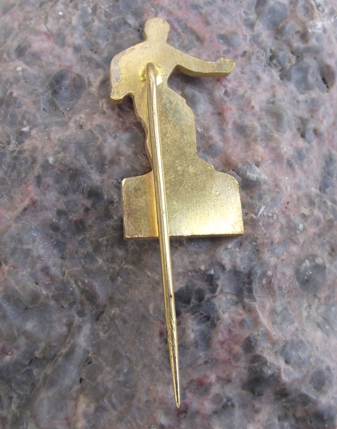 Antique TJ SONP Kladno 1903 Czechoslovakia Football Soccer Club Team Pin Badge - Badgecrazy