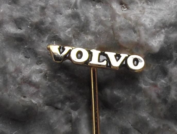 Vintage Volvo Automotive Marque Logo Swedish Sweden Car Manufacturer Pin Badge