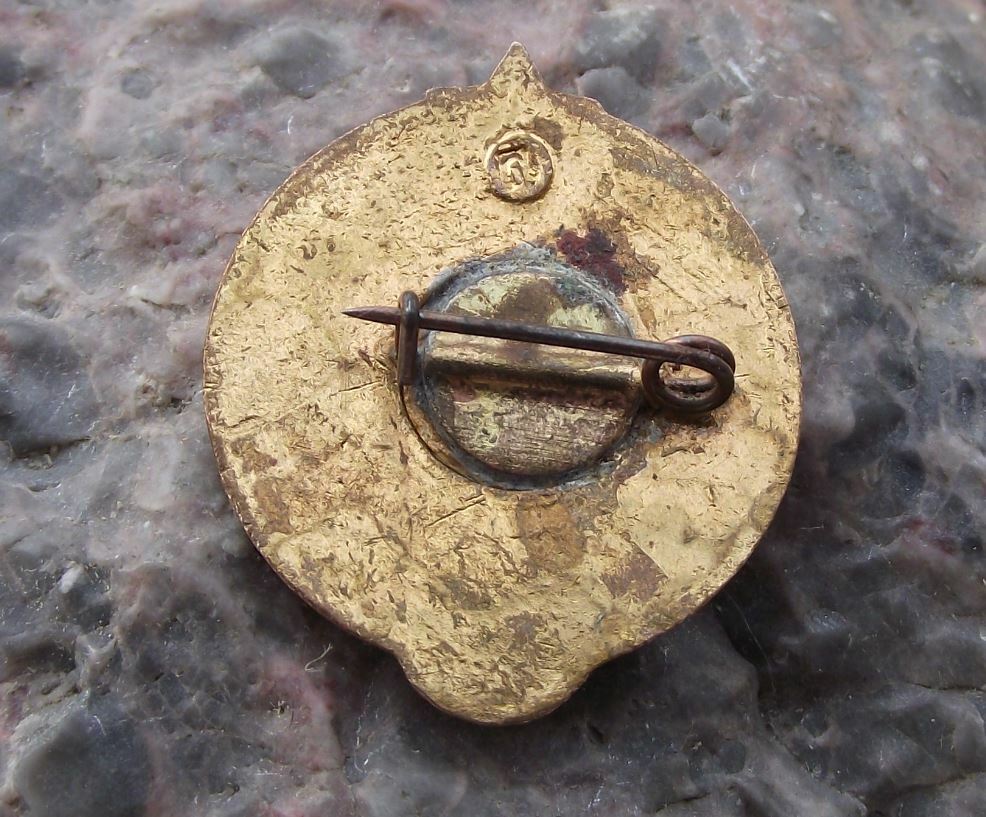 Young Tourist Soviet Union CCCP Youth Camping Communist Pioneer Award Pin Badge