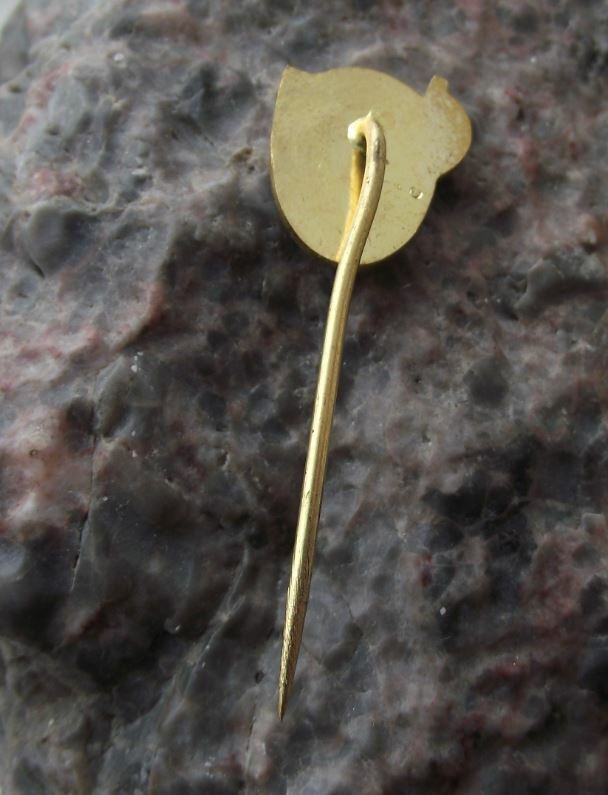 Vintage Nosek Coal Mine Kladno Miners Trade Union ROH Members Mining Pin Badge