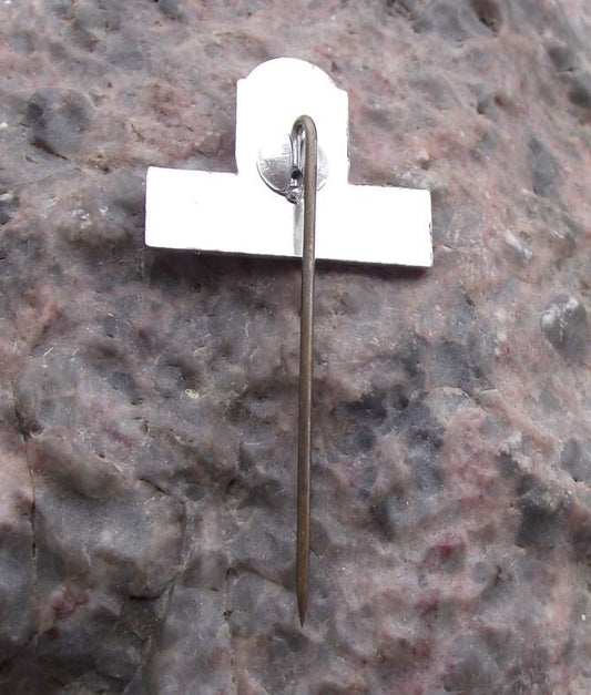 Vintage Vollmer Setting Filling Machines Engineering Company Pin Badge - Badgecrazy