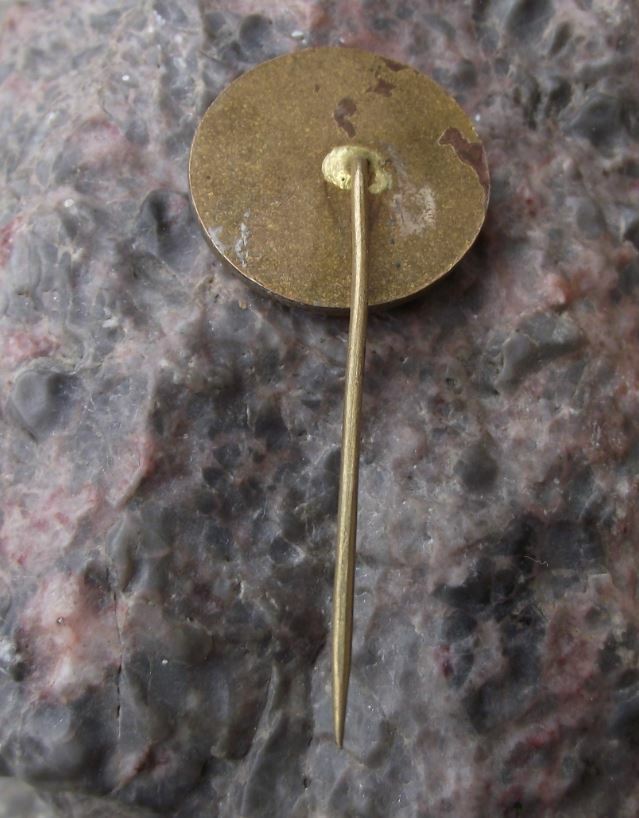 Antique Czechoslovakia Prague 7 Fishing Angling Association CSRS Fish Pin Badge - Badgecrazy