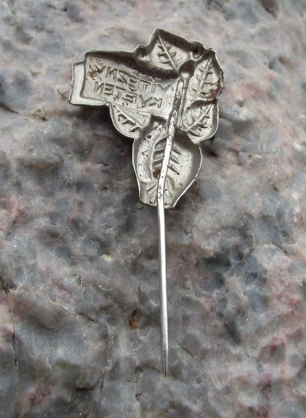 Vintage Czechoslovakia Celebration End of World War 2 Victory Europe Pin Badge - Badgecrazy