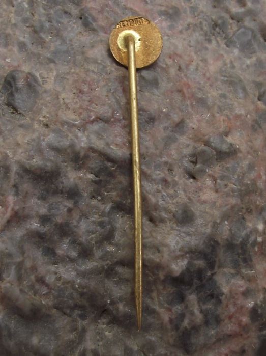 Vintage ZKL Czechoslovakia Ball Bearing Firm Race & Cage Advertising Pin Badge